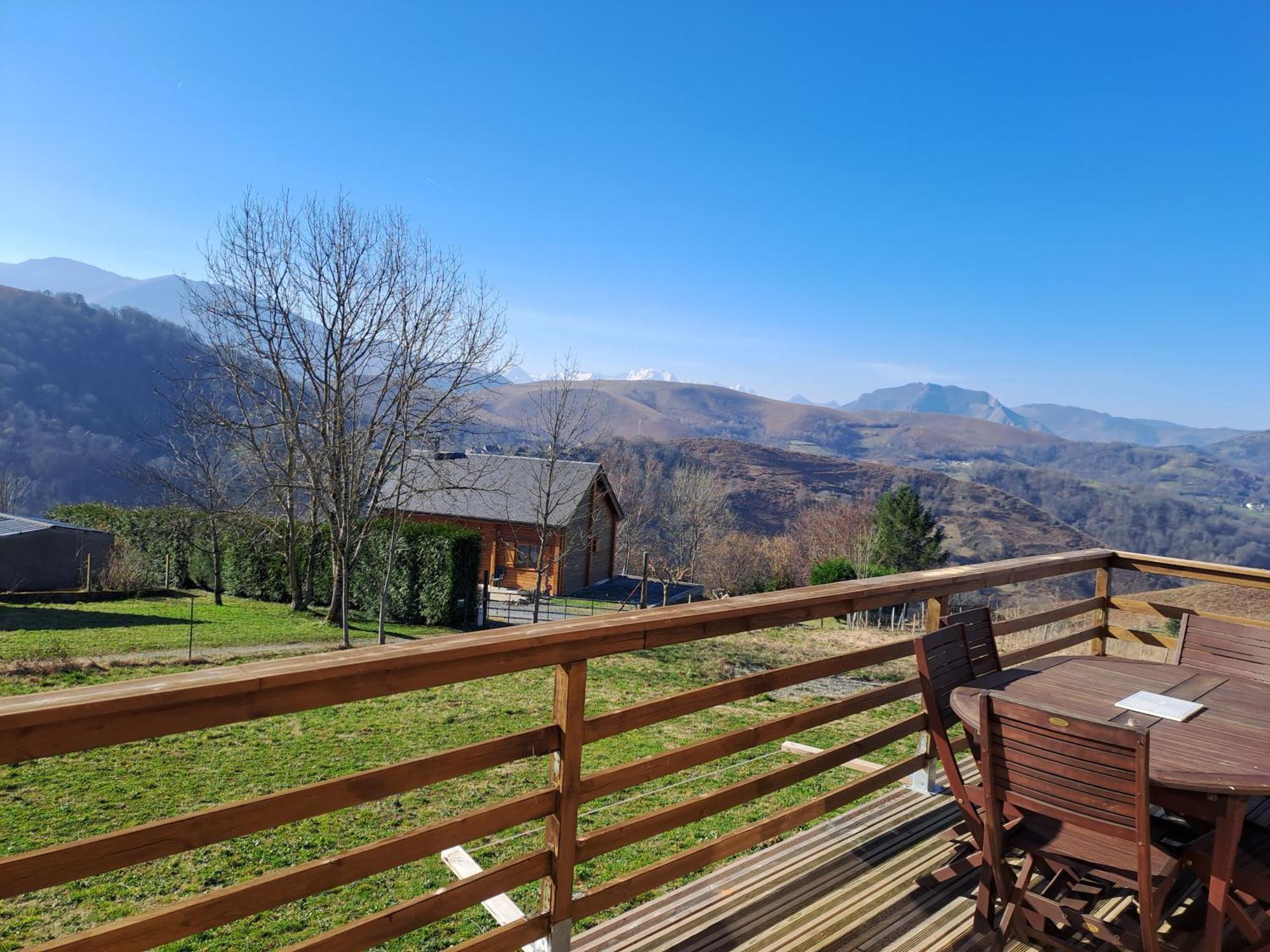Chalet Dans Les Hautes- Pyrenees Entre Lourdes Et Bagneres Calme Et Vue Magnifique Arrodets-ez-Angles Exterior foto