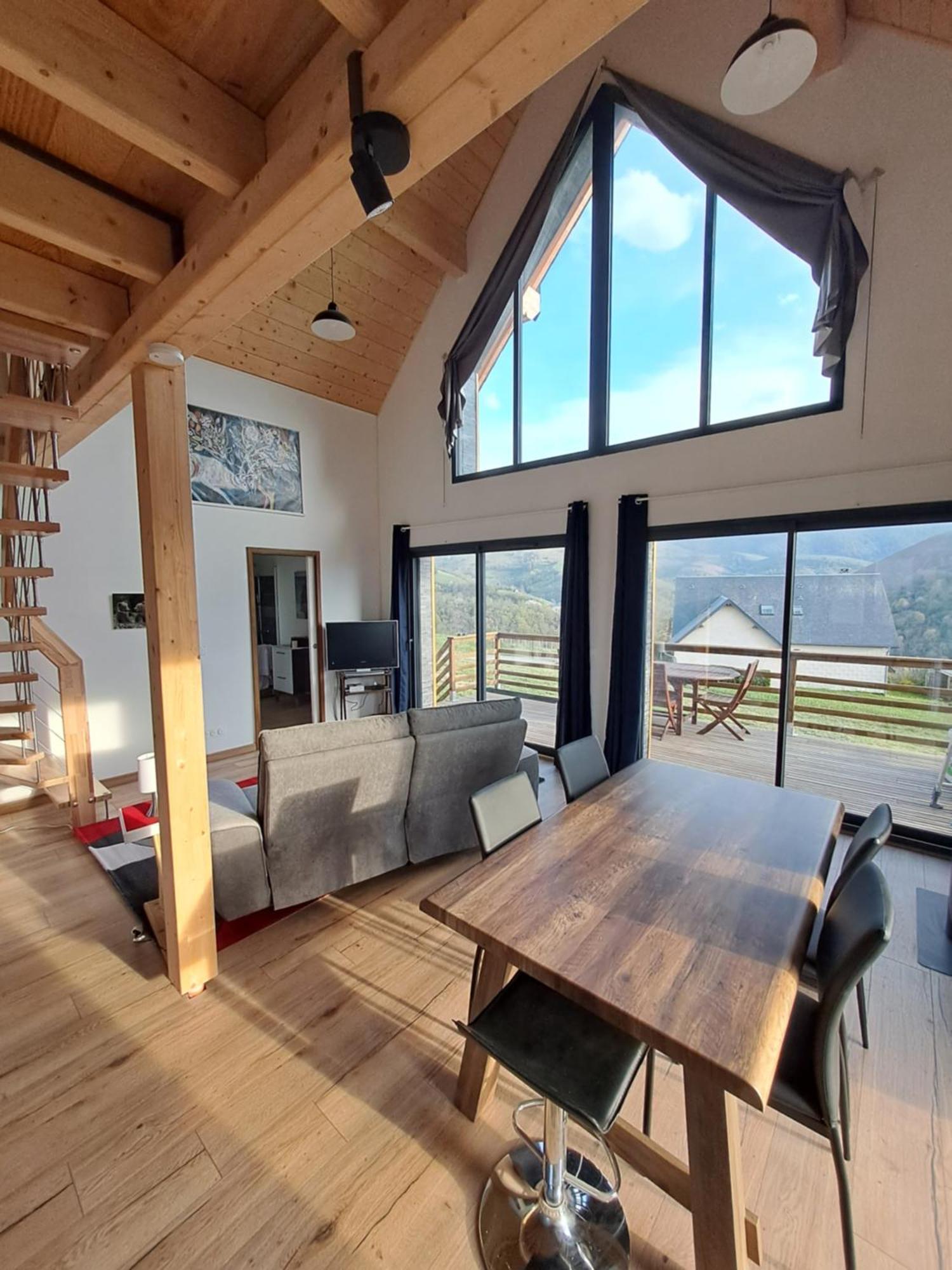 Chalet Dans Les Hautes- Pyrenees Entre Lourdes Et Bagneres Calme Et Vue Magnifique Arrodets-ez-Angles Exterior foto