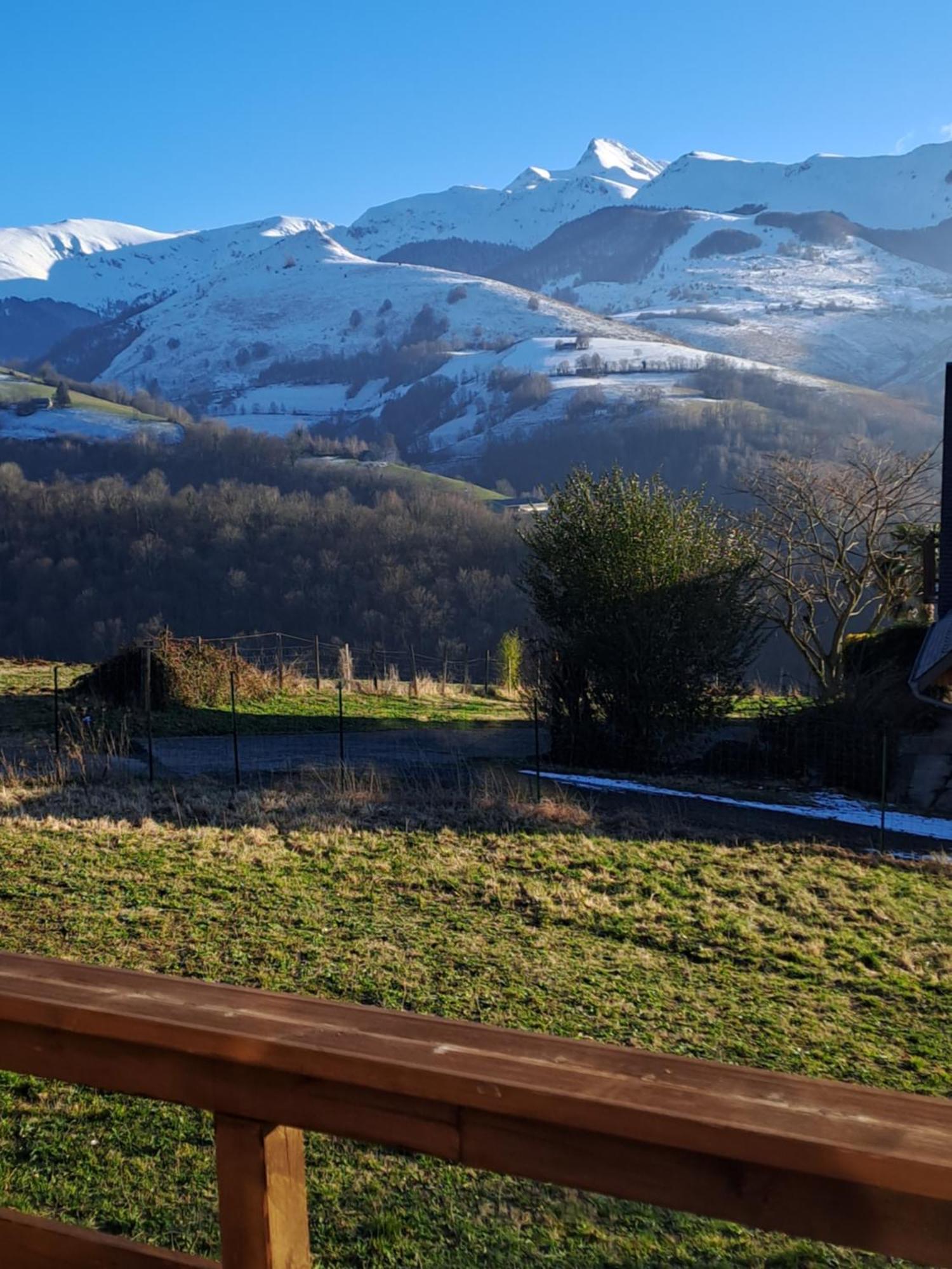 Chalet Dans Les Hautes- Pyrenees Entre Lourdes Et Bagneres Calme Et Vue Magnifique Arrodets-ez-Angles Exterior foto