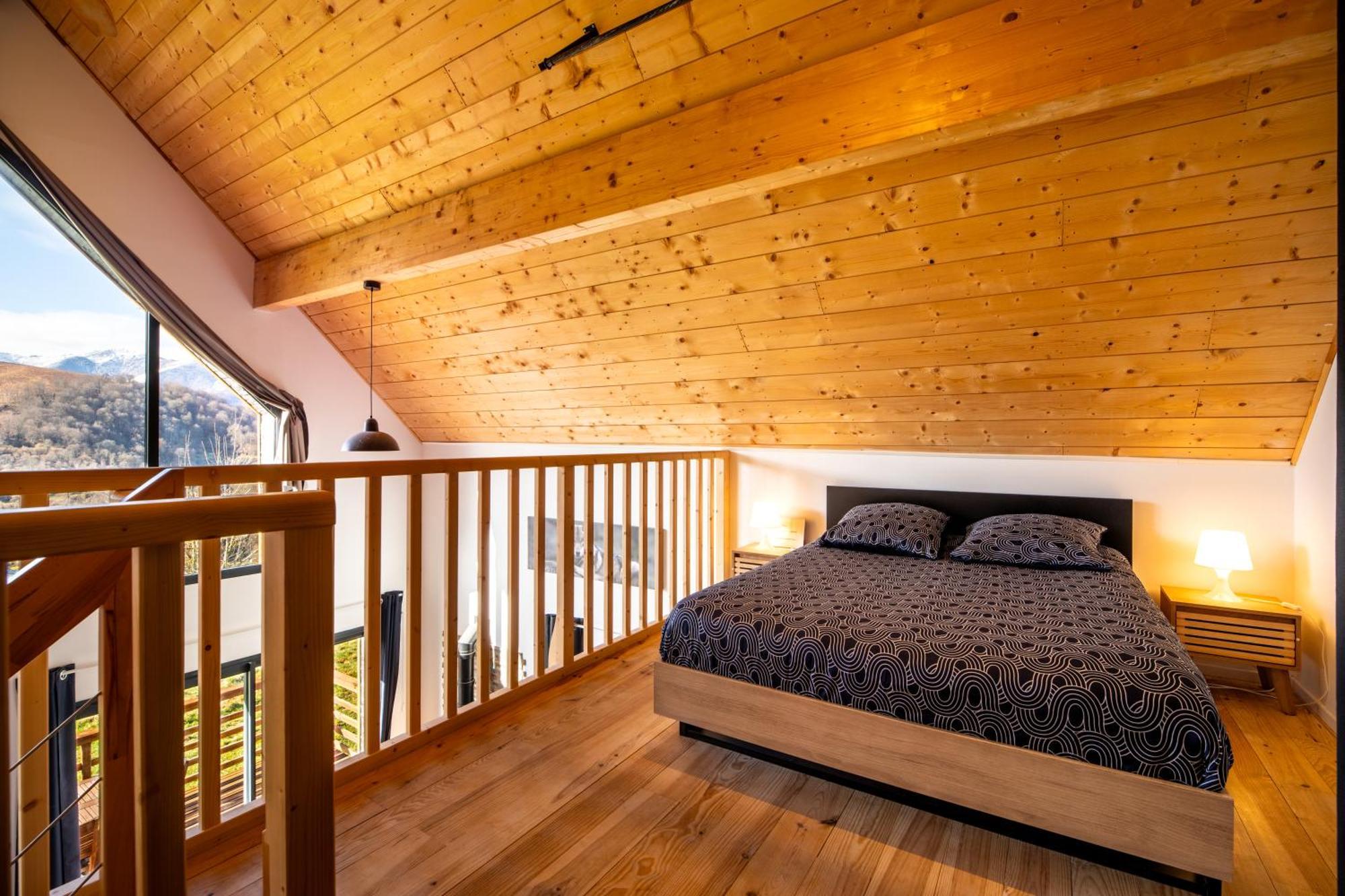 Chalet Dans Les Hautes- Pyrenees Entre Lourdes Et Bagneres Calme Et Vue Magnifique Arrodets-ez-Angles Exterior foto